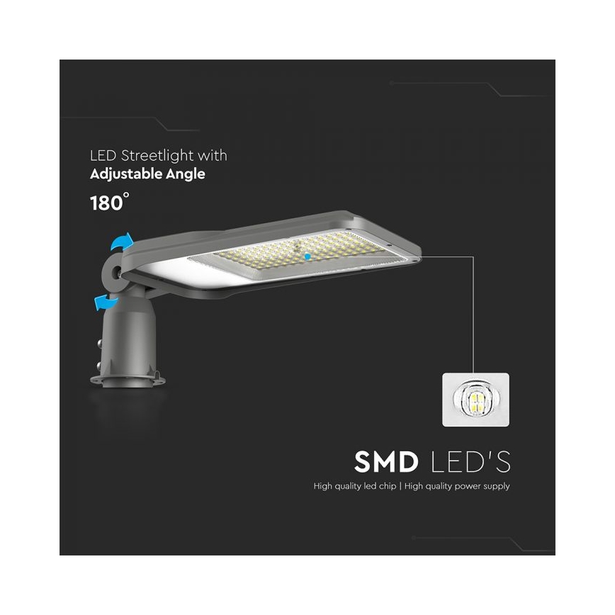 LED Pouličná lampa SAMSUNG CHIP LED/100W/230V 6500K IP65