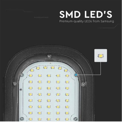 LED Pouličná lampa SAMSUNG CHIP LED/50W/230V 4000K IP65