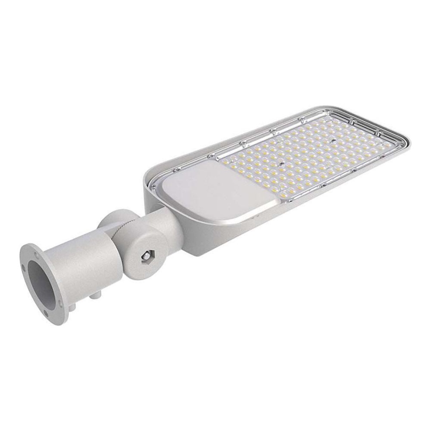 LED Pouličná lampa SAMSUNG CHIP LED/50W/230V 4000K IP65 šedá