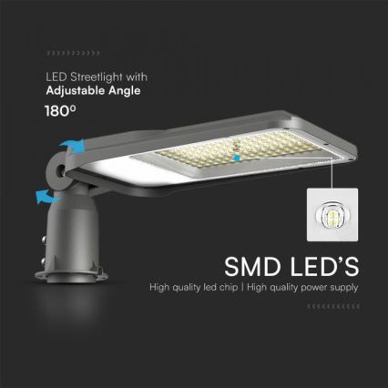 LED Pouličná lampa SAMSUNG CHIP LED/50W/230V 6500K IP65