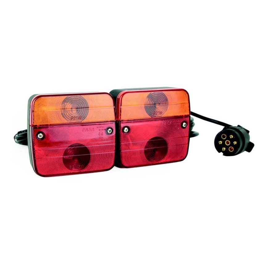 LED Pozičné svietidlo MAGNET LED/73W/12-24V IP67 červená/oranžová