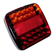 LED Pozičné svietidlo MULTI LED/1,5W/12V IP67 červená/oranžová