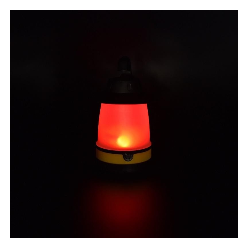 LED Prenosná lampa 3xLED/4xAA IPX4