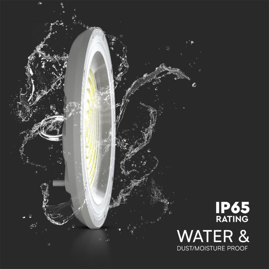 LED Priemyselné svietidlo High Bay LED/100W/230V 3000/4000/6500K IP65 ø 23,5 cm