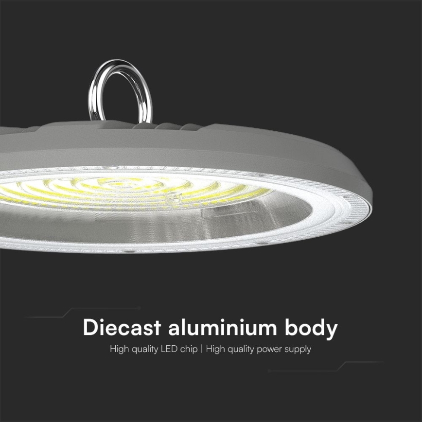 LED Priemyselné svietidlo High Bay LED/100W/230V 3000/4000/6500K IP65 ø 23,5 cm