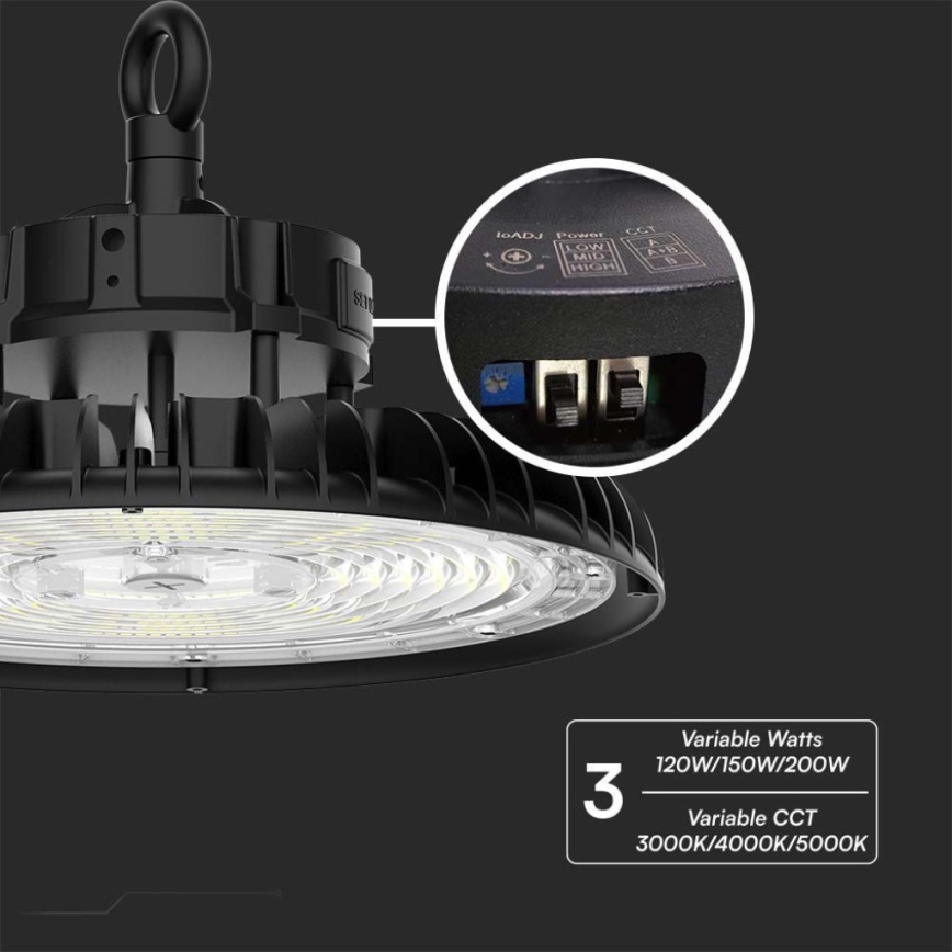 LED Priemyselné svietidlo High Bay LED/200W/230V 3000K/4000K/6000K IP65