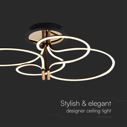 LED Prisadený luster LED/36W/230V 3000K
