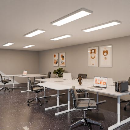 LED Prisadený panel LED/60W/230V 30x120 cm biely