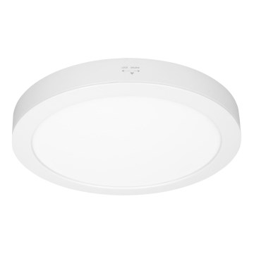 LED Prisadený/podhľadový panel 2v1 18W/230V 3000/4000/6000K pr.22,5 cm IP54 biela