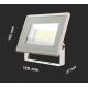 LED Reflektor LED/20W/230V 4000K IP65 biela