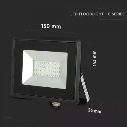 LED Reflektor LED/20W/230V IP65 zelené svetlo