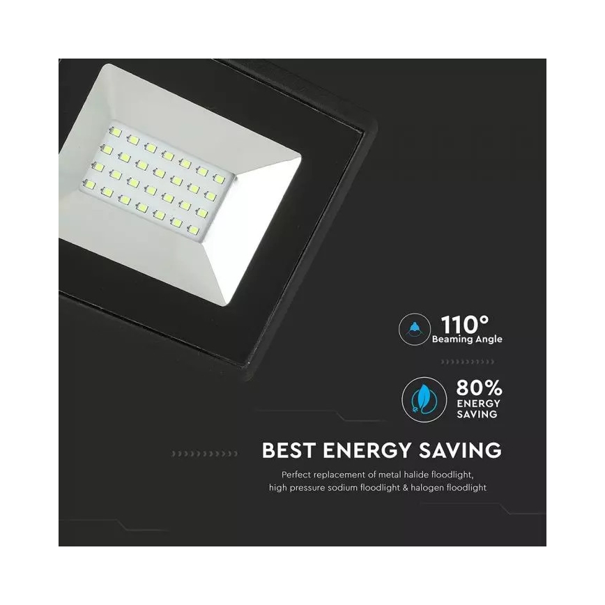 LED Reflektor LED/20W/230V IP65 zelené svetlo