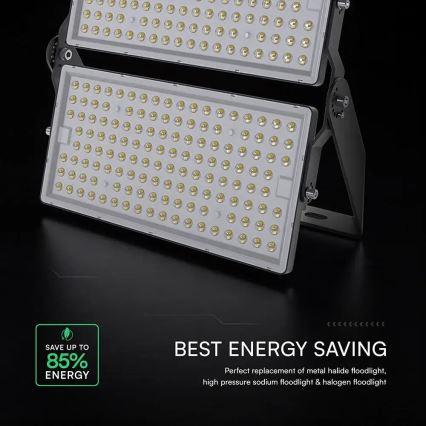 LED reflektor LED/500W/230V 6500K IP65 sivý