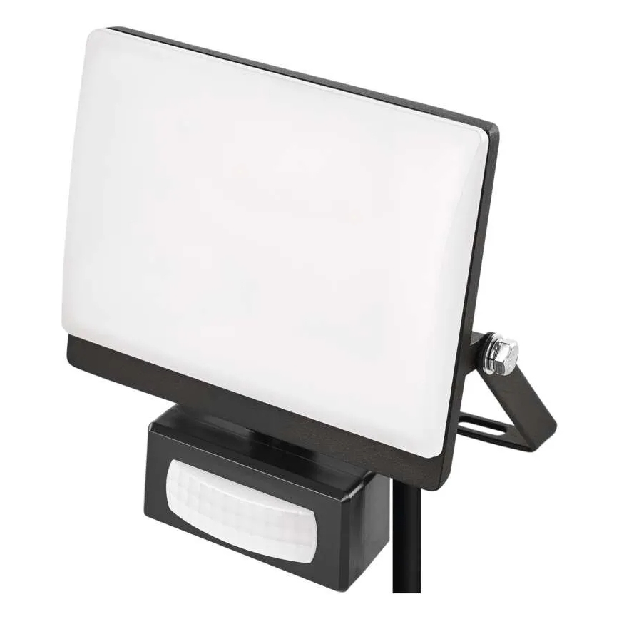LED reflektor s pohybovým a súmrakovým senzorom TAMBO EVO LED/20W/230V 4000K IP44 čierna