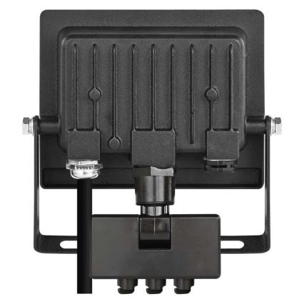 LED reflektor s pohybovým a súmrakovým senzorom TAMBO EVO LED/20W/230V 4000K IP44 čierna