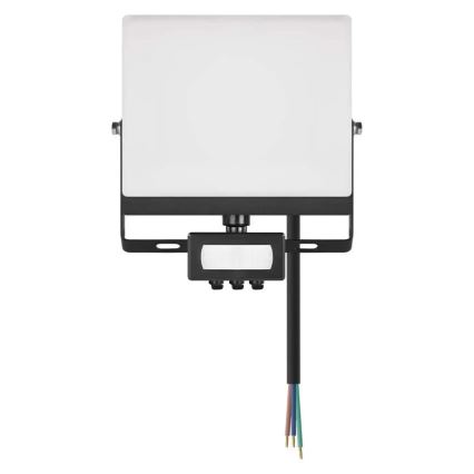 LED reflektor s pohybovým a súmrakovým senzorom TAMBO EVO LED/30W/230V 4000K IP44 čierny