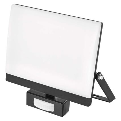 LED reflektor s pohybovým a súmrakovým senzorom TAMBO EVO LED/50W/230V 4000K IP44 čierna