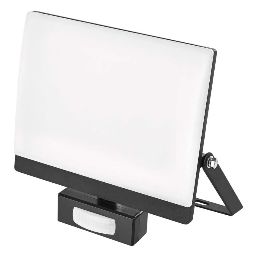 LED reflektor s pohybovým a súmrakovým senzorom TAMBO EVO LED/50W/230V 4000K IP44 čierna