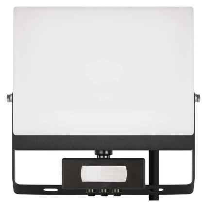 LED reflektor s pohybovým a súmrakovým senzorom TAMBO EVO LED/50W/230V 4000K IP44 čierna