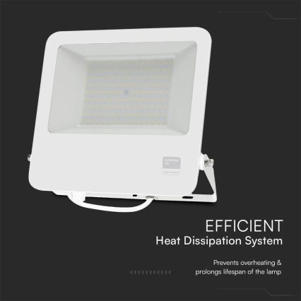 LED Reflektor SAMSUNG CHIP LED/100W/230V 6400K IP65 biela