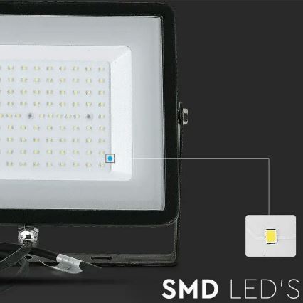 LED Reflektor SAMSUNG CHIP LED/100W/230V 6500K IP65 čierna