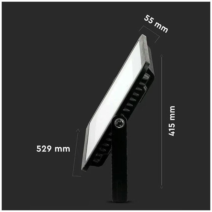 LED Reflektor SAMSUNG CHIP LED/300W/230V IP65 4000K čierna