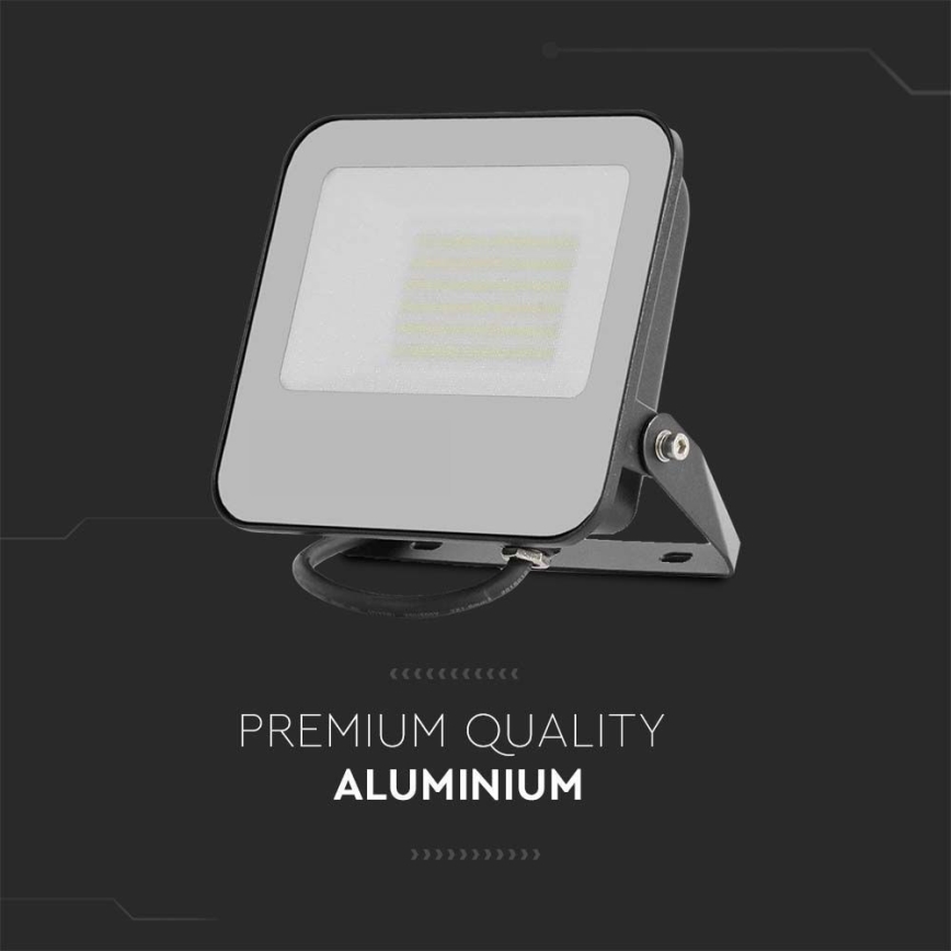 LED Reflektor SAMSUNG CHIP LED/30W/230V 4000K IP65 čierna