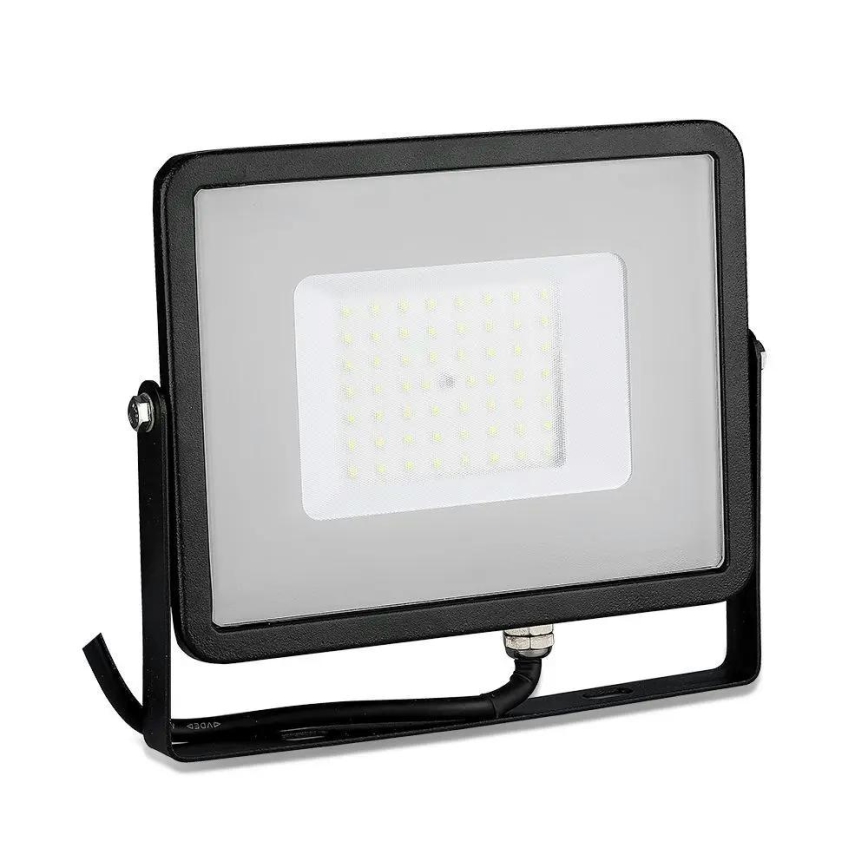 LED Reflektor SAMSUNG CHIP LED/50W/230V 3000K IP65 čierna