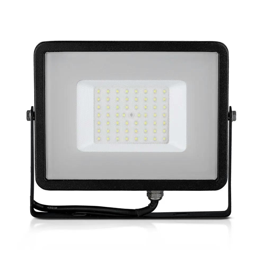 LED Reflektor SAMSUNG CHIP LED/50W/230V 3000K IP65 čierna