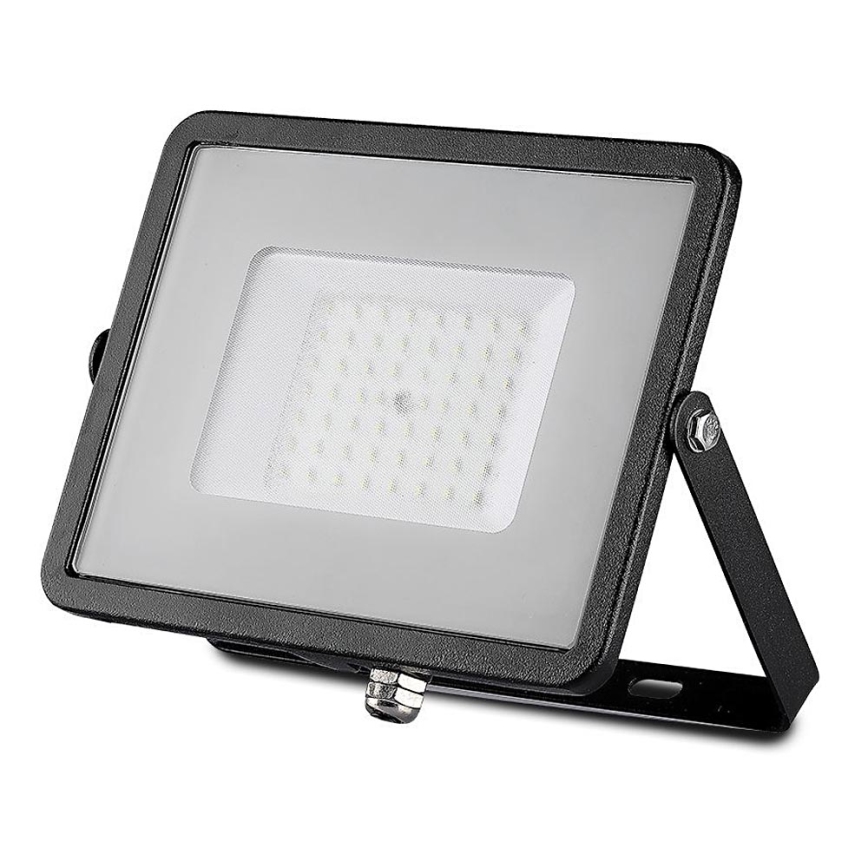 LED Reflektor SAMSUNG CHIP LED/50W/230V 4000K IP65 čierna