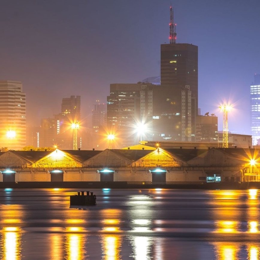 LED reflektor so SAMSUNG čipom/1000W/230V 4000K IP65