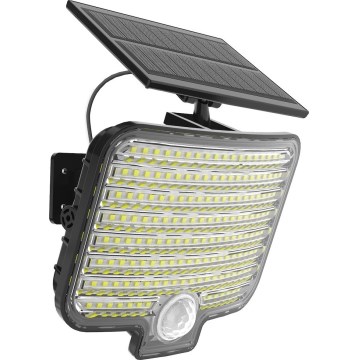 LED reflektor so senzorom a solárnym panelom ALEX LED/5,5W/3,7V 1200 mAh IP44