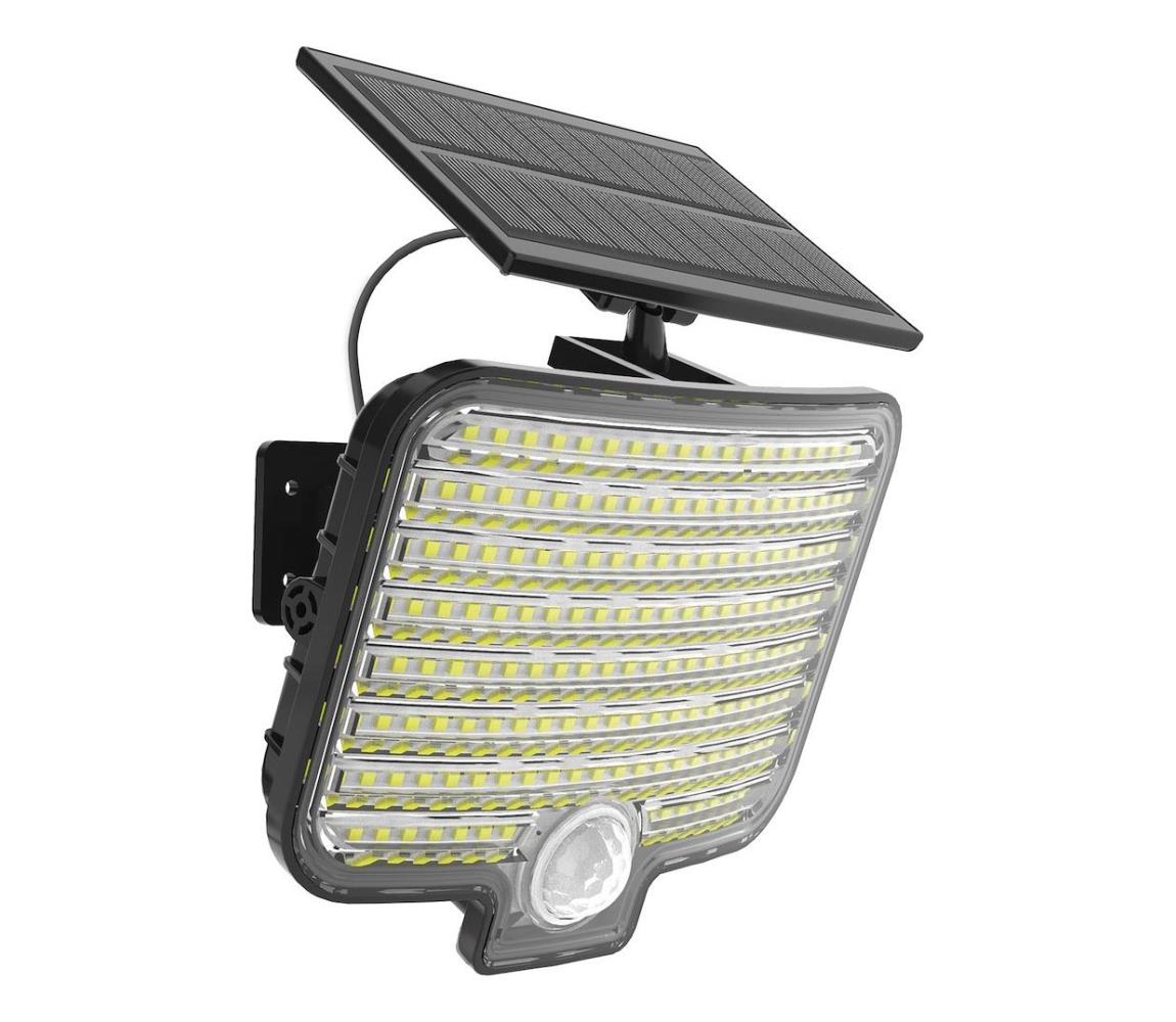 LED reflektor so senzorom a solárnym panelom ALEX LED/5,5W/3,7V 1200 mAh IP44 EKO2507