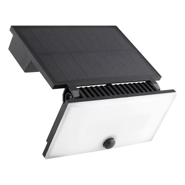 LED reflektor so senzorom a solárnym panelom FUJI LED/8W/3,7V 2000 mAh IP44