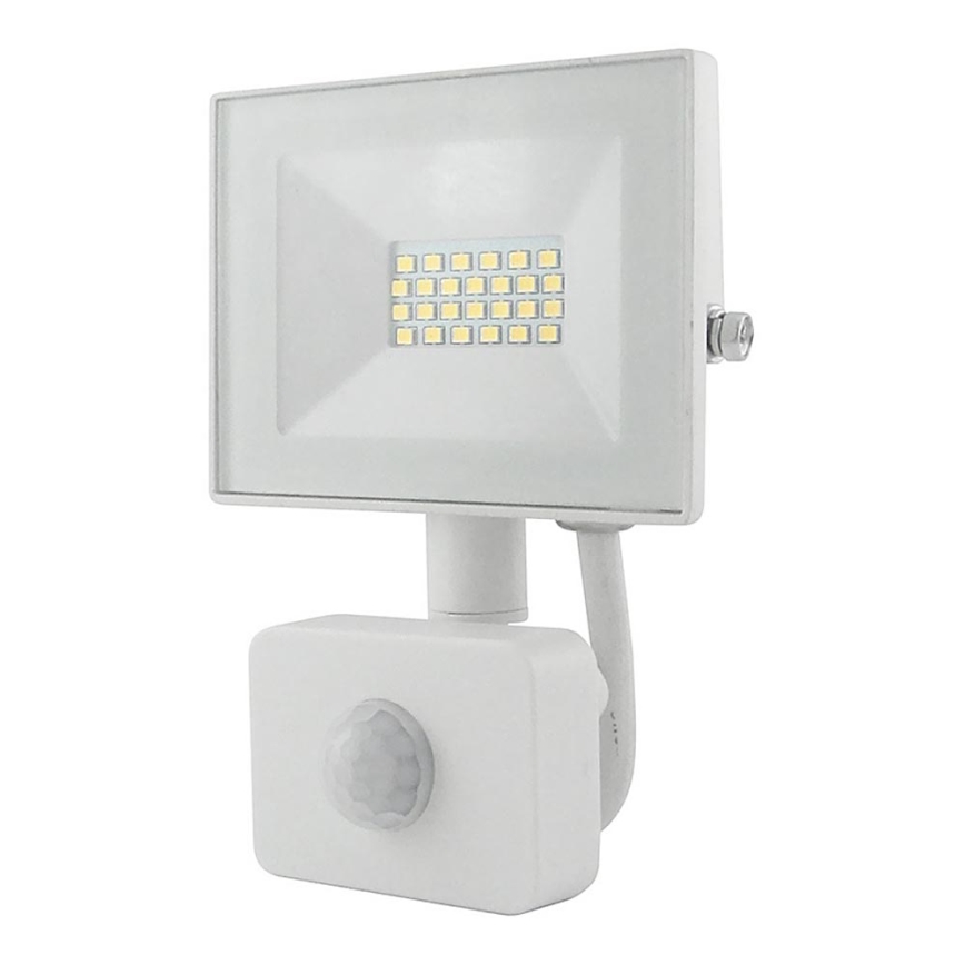 LED Reflektor so senzorom LED/10W/230V IP64 800lm 4200K