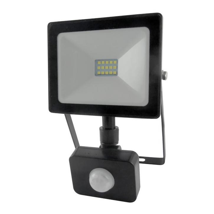 LED Reflektor so senzorom LED/10W/230V IP64 800lm 4200K