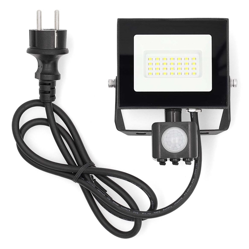 LED Reflektor so senzorom LED/20W/230V 4000K IP44