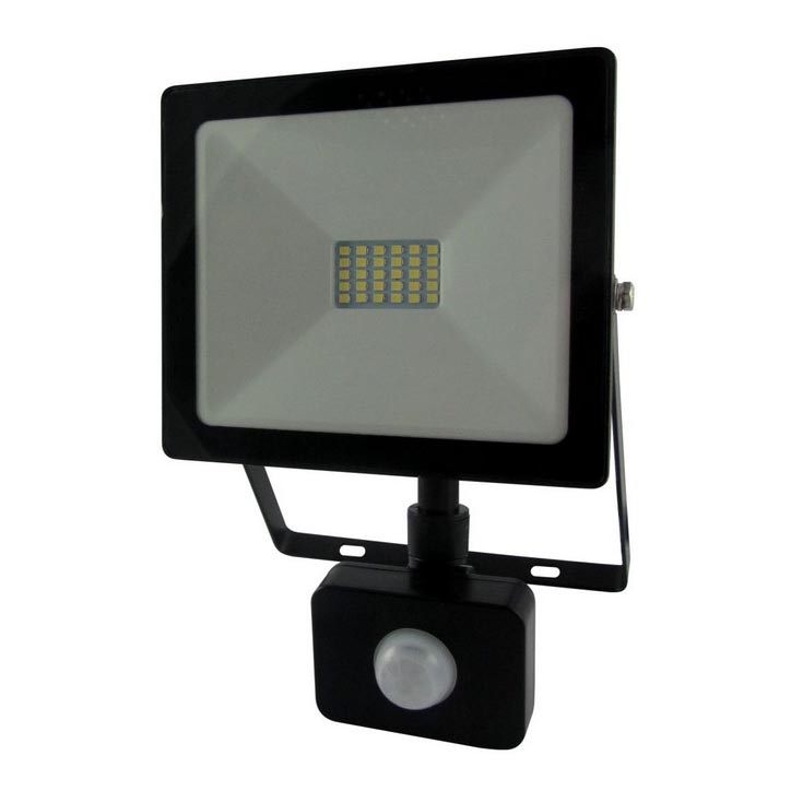 LED Reflektor so senzorom LED/20W/230V IP64 1600lm 4200K