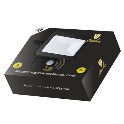 Nedes LF2022S - LED Reflektor so senzorom LED/20W/230V IP65