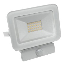 LED Reflektor so senzorom LED/20W/265V 1800lm biela IP65