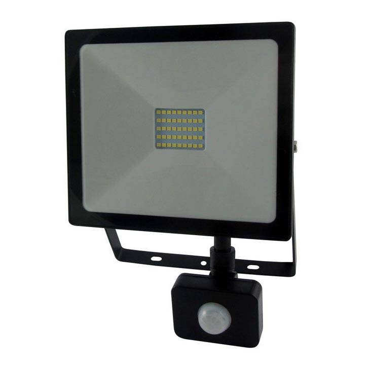 LED Reflektor so senzorom LED/30W/230V IP64 2400lm 4200K