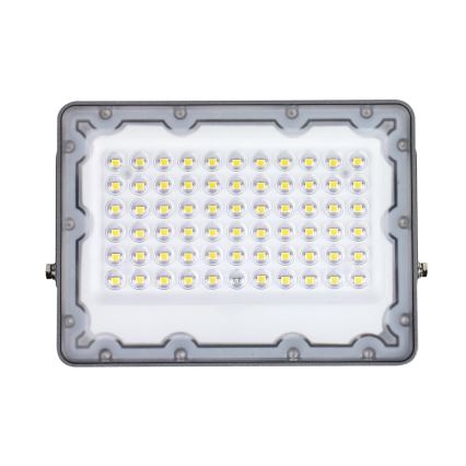 LED Reflektor so solárnym panelom FOCUS 60W/10000 mAh 3,2V 6000K IP65 + diaľkové ovládanie