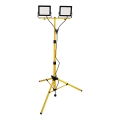 LED reflektor so stojanom 2xLED/50W/230V 6500K IP65 žltý