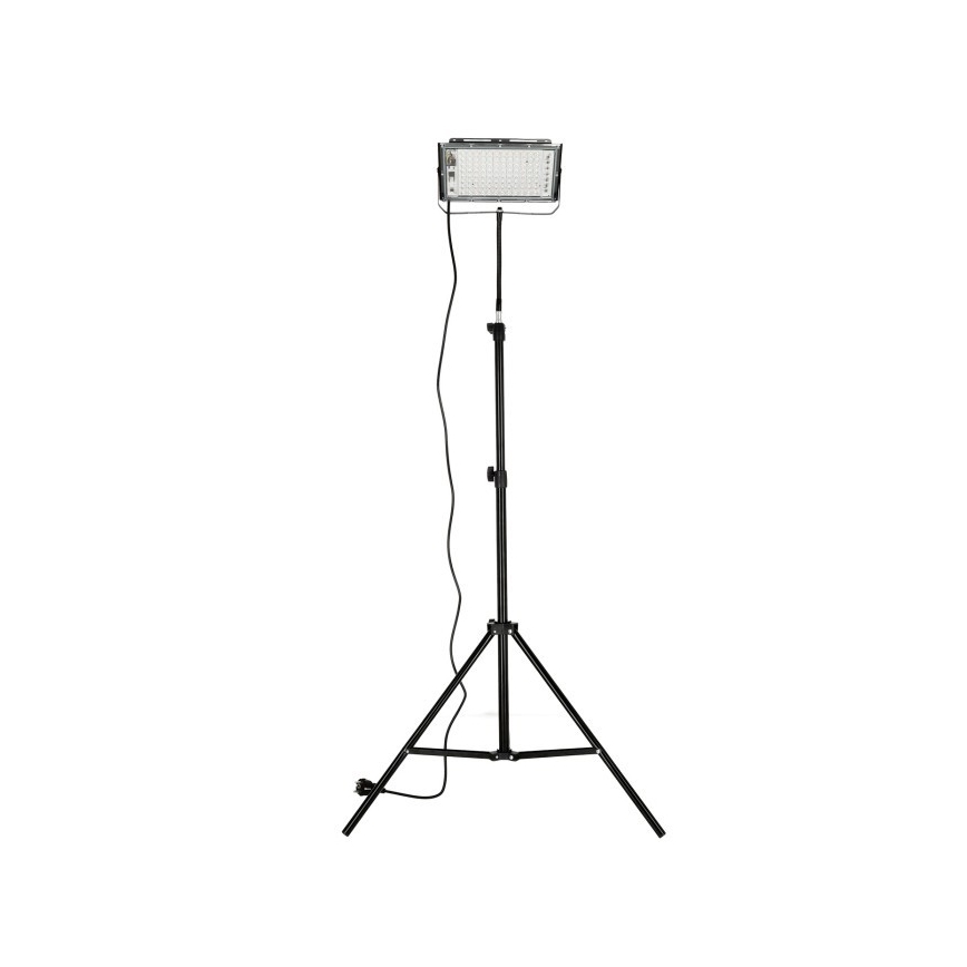 LED Reflektor so stojanom na pestovanie rastlín FIRON LED/45W/230V IP54 čierna
