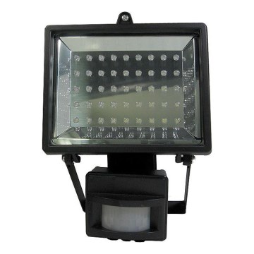 LED Reflektor T303 45xLED/3,5W/230V čierny, s PIR čidlom LED Reflektor T303 45xLED/3,5W/230V čierny, s PIR čidlom
