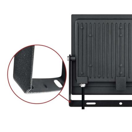 LED reflektor TAMBO EVO LED/100W/230V 4000K IP65 čierna