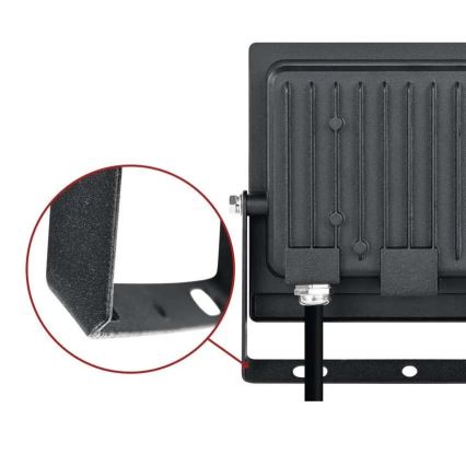 LED reflektor TAMBO EVO LED/30W/230V 4000K IP65 čierna