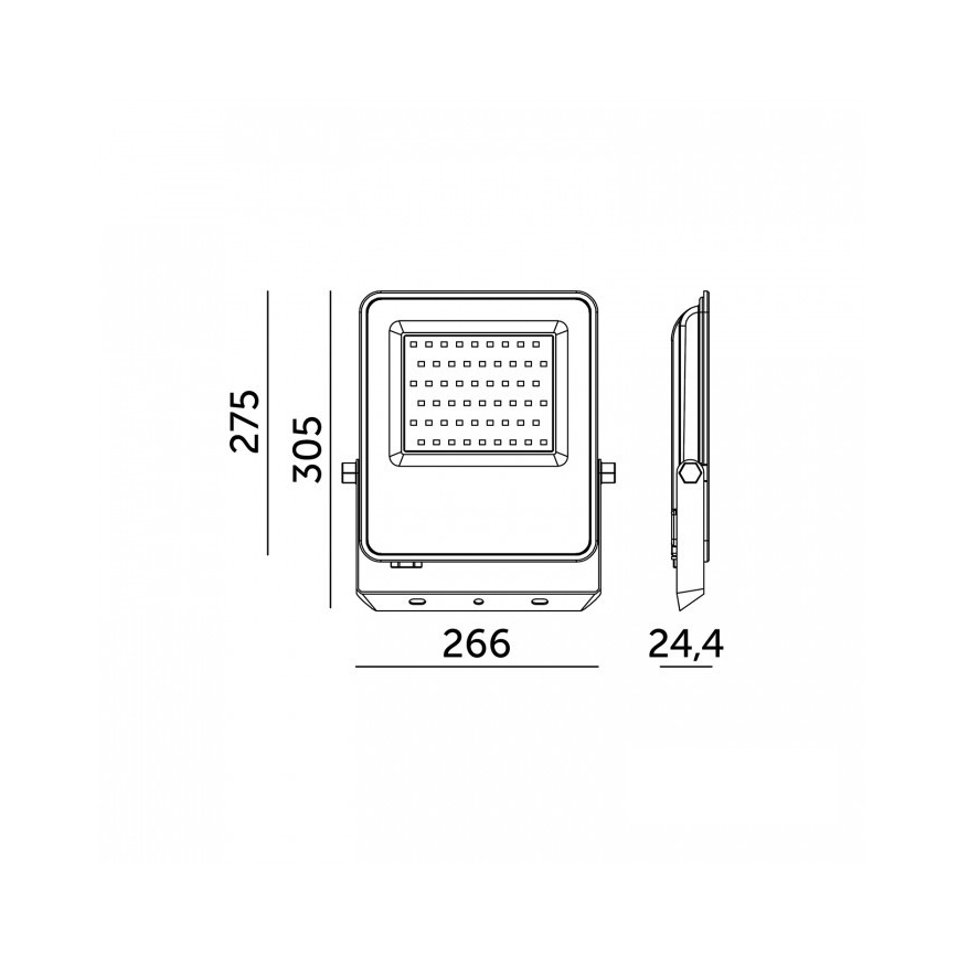 LED reflektor ULSAN LED/150W/230V 4000K IP65
