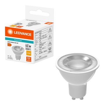 LED reflektorová žiarovka PAR16 GU10/4,5W/230V 2700K 36° - Ledvance