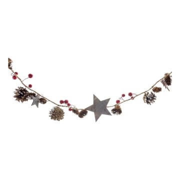 LED  reťaz 10xLED/3xAA 2,5m teplá biela